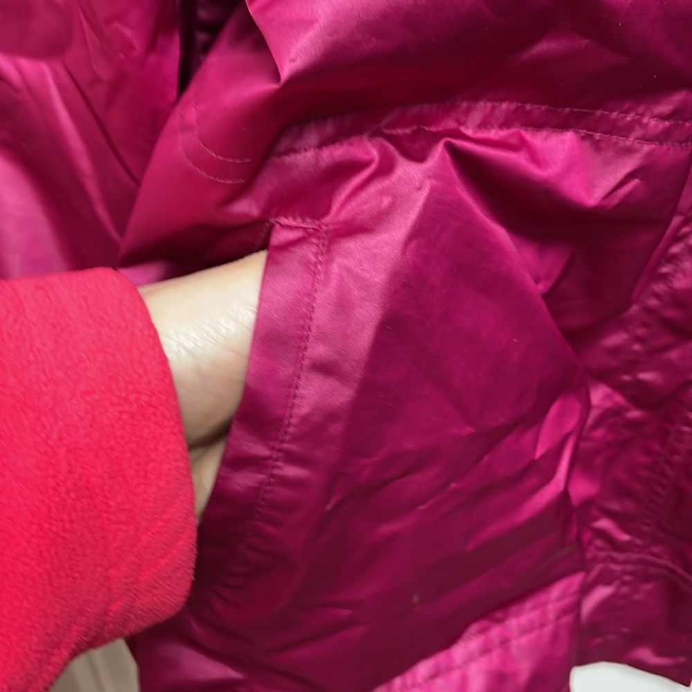 Chicos Magenta Spring Lined Jacket - image 5